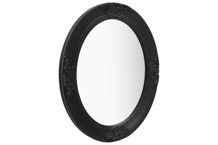Väggspegel barockstil 50x60 cm svart - Inredning & dekor - Speglar - Väggspegel