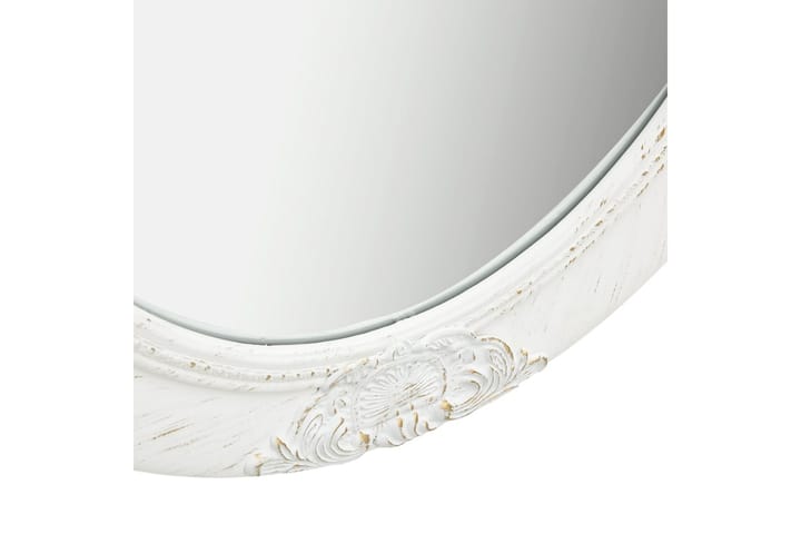 Väggspegel barockstil 50x60 cm vit - Inredning & dekor - Speglar - Väggspegel