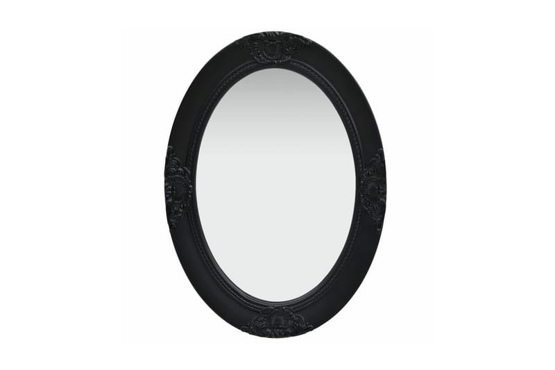 Väggspegel barockstil 50x70 cm svart - Inredning & dekor - Speglar - Väggspegel