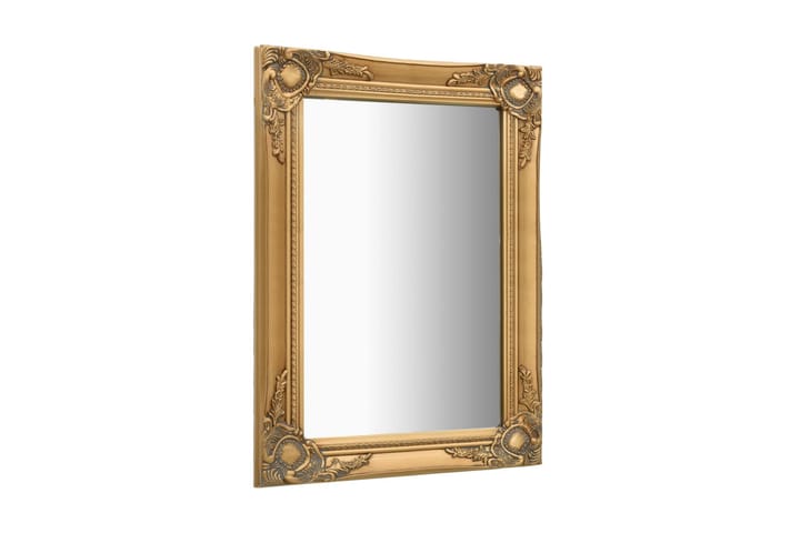 Väggspegel barockstil 50x80 cm guld - Inredning & dekor - Speglar - Väggspegel