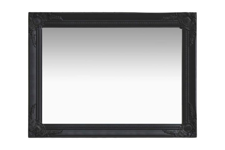 Väggspegel barockstil 60x80 cm svart - Inredning & dekor - Speglar - Väggspegel