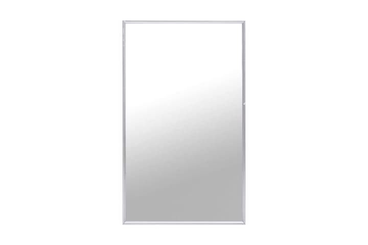 Väggspegel silver 100x60 cm - Silver - Inredning & dekor - Speglar - Väggspegel