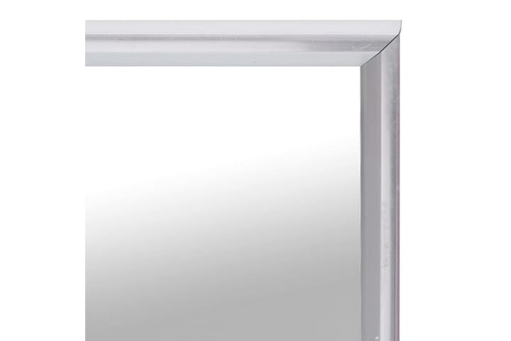 Väggspegel silver 100x60 cm - Silver - Inredning & dekor - Speglar - Väggspegel