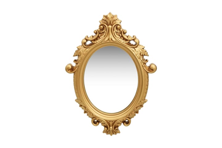 Väggspegel slottsstil 56x76 cm guld - Inredning & dekor - Speglar - Väggspegel