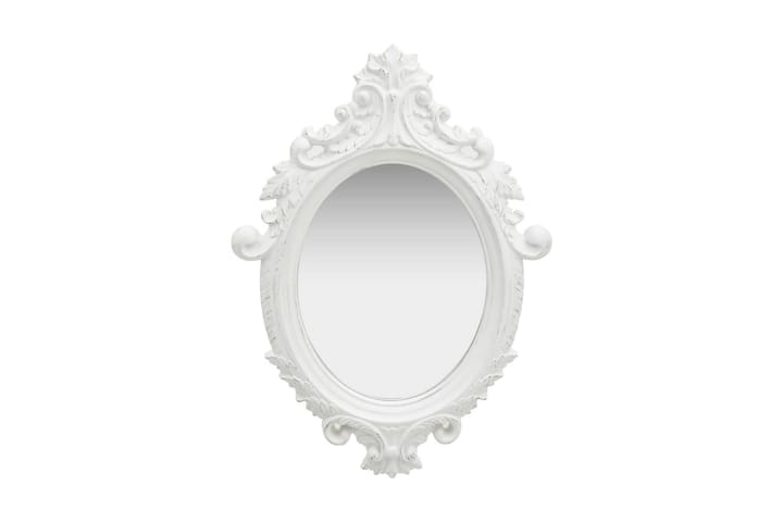 Väggspegel slottsstil 56x76 cm vit - Inredning & dekor - Speglar - Väggspegel