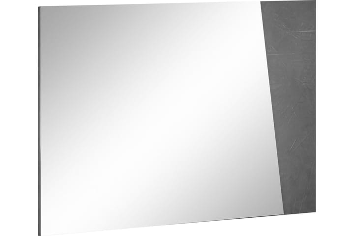 VEGENA Spegel 80x60 cm Vägghängd Antracit