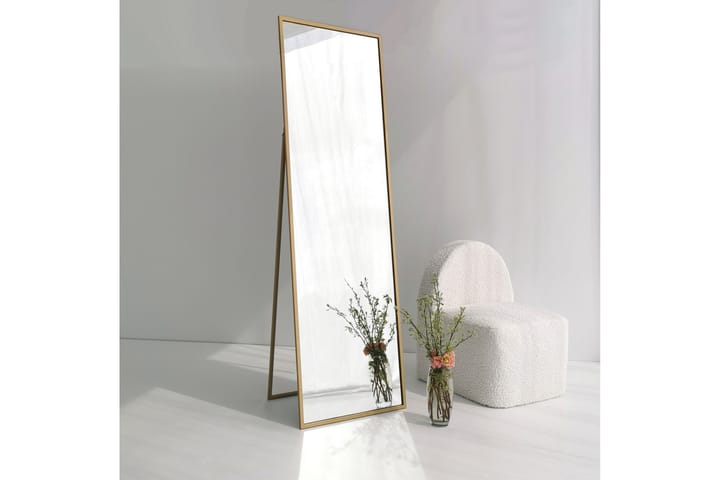MALAHIDE Spegel 50x170 cm Guld/Härdat Glas - Inredning & dekor - Speglar