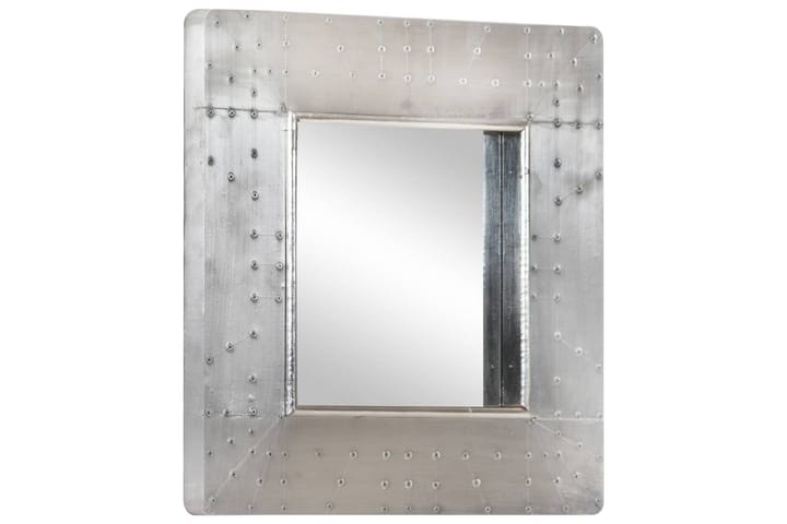 Spegel 50x50 cm metall - Silver - Inredning & dekor - Speglar