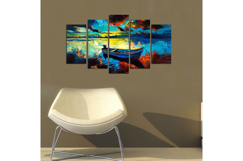 CANVASTAVLA Nature 5-pack Flerfärgad 20x60 cm - Inredning & dekor - Tavlor & konst - Canvastavla