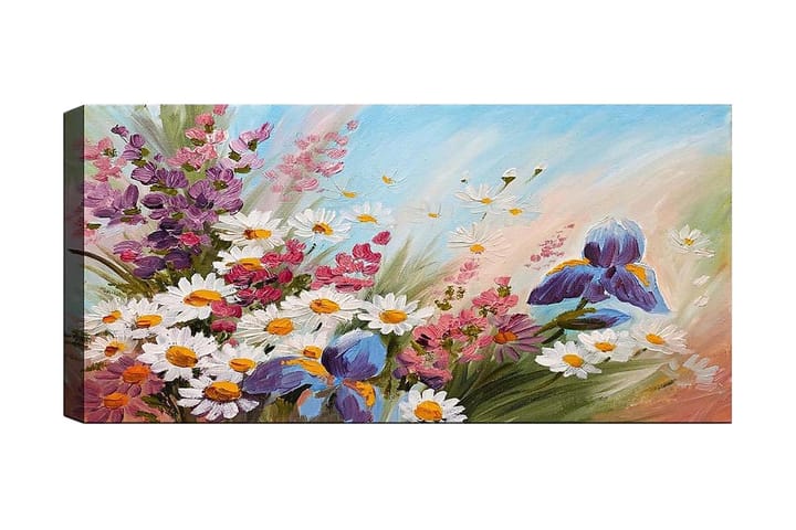 CANVASTAVLA YTY Floral & Botanical Flerfärgad 120x50 cm