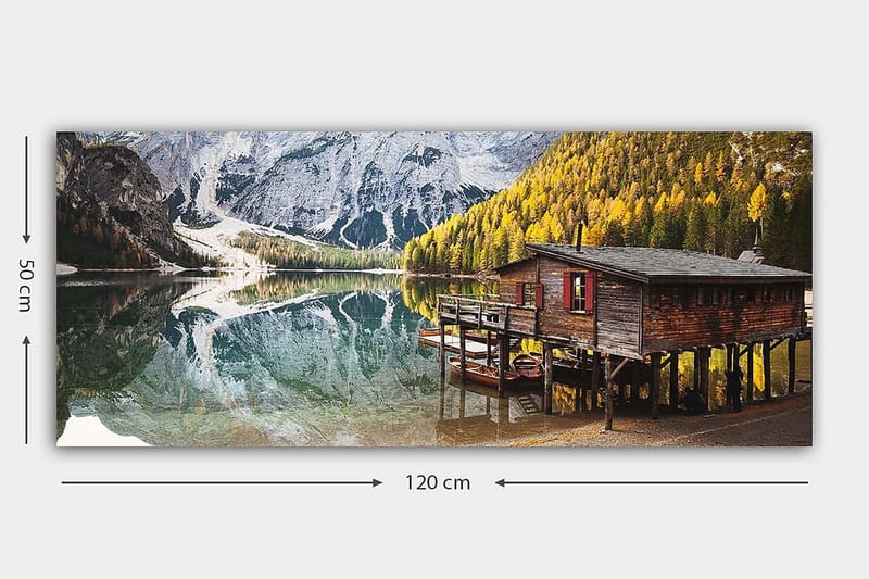 CANVASTAVLA YTY Landscape & Nature Flerfärgad 120x50 cm - Inredning & dekor - Tavlor & konst - Canvastavla