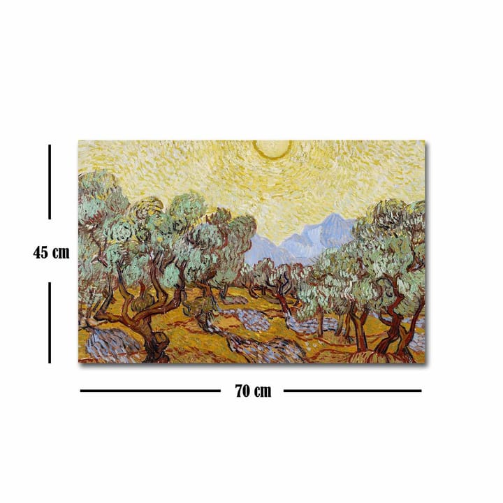 DEKORATIV CANVASTAVLA 45x70 cm Flerfärgad - Inredning & dekor - Tavlor & konst - Canvastavla