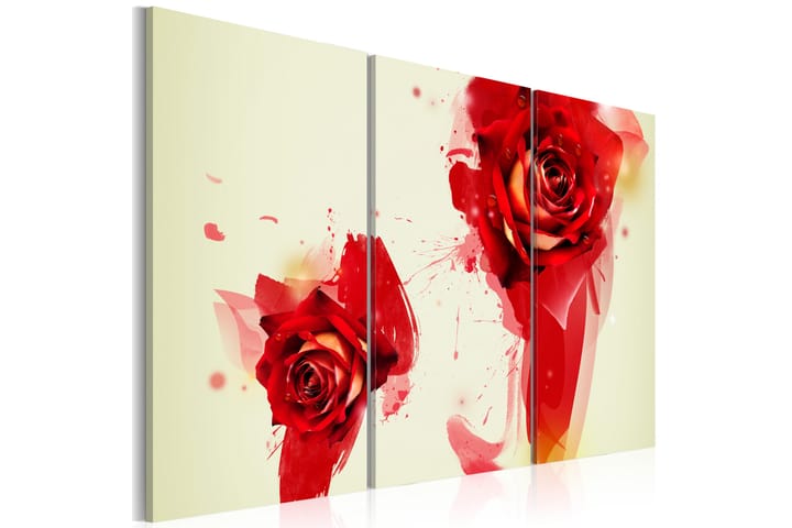 TAVLA A new look on a rose 90x60 - Artgeist sp. z o. o. - Inredning & dekor - Tavlor & konst - Canvastavla