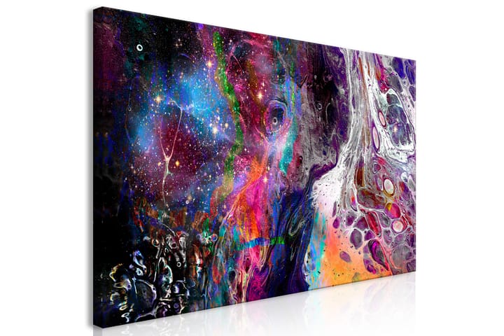 TAVLA Colourful Galaxy (1 Part) Wide 60x30 - Artgeist sp. z o. o. - Inredning & dekor - Tavlor & konst - Canvastavla