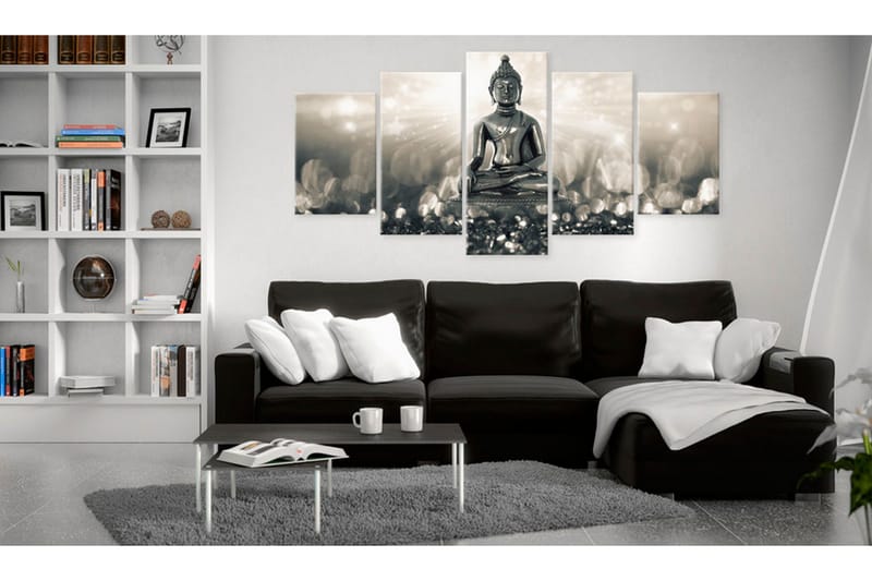 Tavla Deep In Reverie 100X50 Beige - Zen - Inredning & dekor - Tavlor & konst - Canvastavla