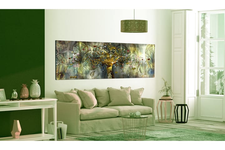 Tavla Fairytale Tree 120X40 Flerfärgad - Abstrakt - Inredning & dekor - Tavlor & konst - Canvastavla