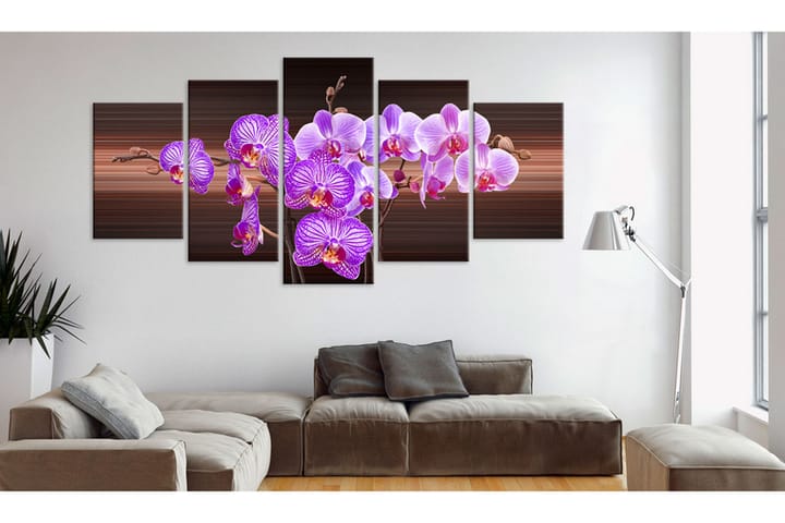 Tavla Flower Of Joy 200X100 Brun - Artgeist sp. z o. o. - Inredning & dekor - Tavlor & konst - Canvastavla
