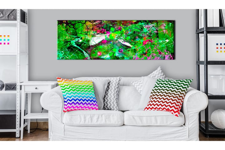 TAVLA Green Fantasy 135x45 - Inredning & dekor - Tavlor & konst - Canvastavla