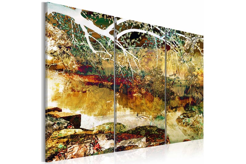 TAVLA Lake of illusions 90x60 - Inredning & dekor - Tavlor & konst - Canvastavla