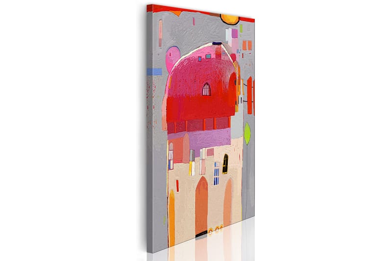 Tavla Magic In My Home 40X80 Flerfärgad|Vit - Tavlor för barn - Inredning & dekor - Tavlor & konst - Canvastavla