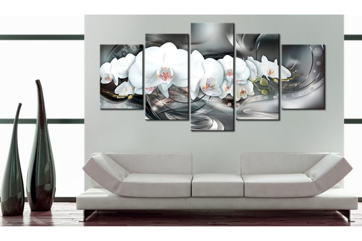 Tavla Magical Orchid 100X50 Flerfärgad|Vit - Artgeist sp. z o. o. - Inredning & dekor - Tavlor & konst - Canvastavla