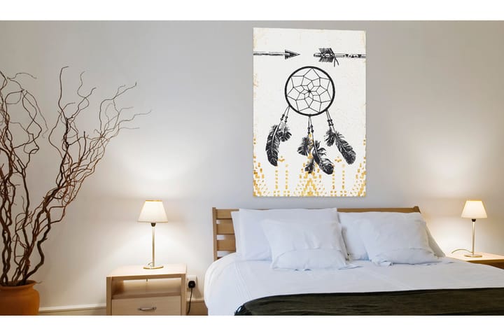 Tavla My Home Dreamcatcher 60X90 Vit - Artgeist sp. z o. o. - Inredning & dekor - Tavlor & konst - Canvastavla