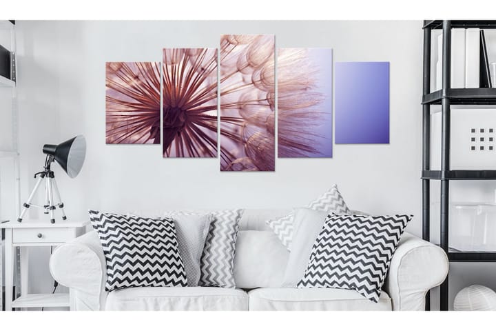 Tavla Purple Glare 200X100 Rosa - Artgeist sp. z o. o. - Inredning & dekor - Tavlor & konst - Canvastavla