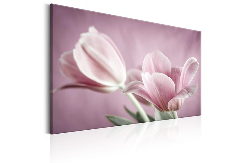 TAVLA Romantic Tulips 90x60 - Artgeist sp. z o. o. - Inredning & dekor - Tavlor & konst - Canvastavla