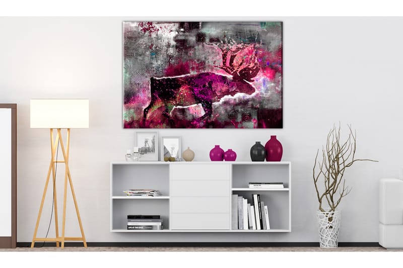TAVLA Ruby Caribou 60x40 - Artgeist sp. z o. o. - Inredning & dekor - Tavlor & konst - Canvastavla