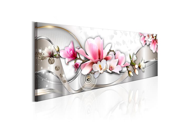 Tavla Spring Ribbon 135X45 Rosa|Vit - Artgeist sp. z o. o. - Inredning & dekor - Tavlor & konst - Canvastavla