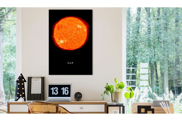TAVLA Sun (1 Part) Vertical 60x90 - Artgeist sp. z o. o. - Inredning & dekor - Tavlor & konst - Canvastavla