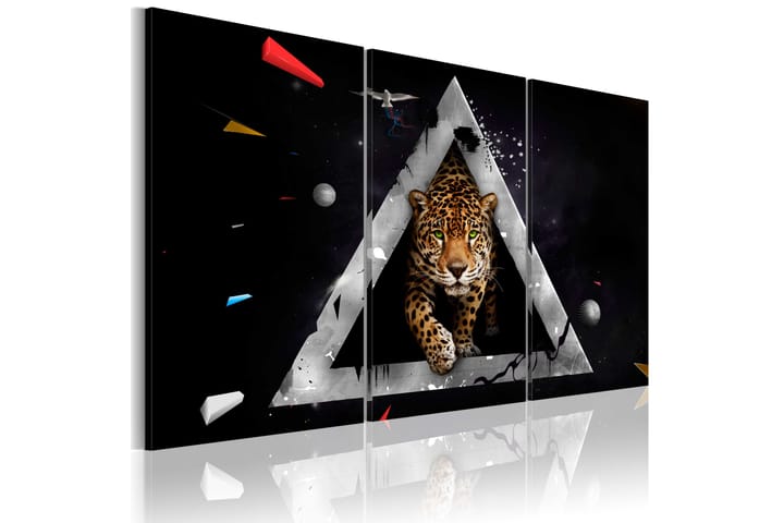 TAVLA Tiger inkommande! 90x60 - Inredning & dekor - Tavlor & konst - Canvastavla