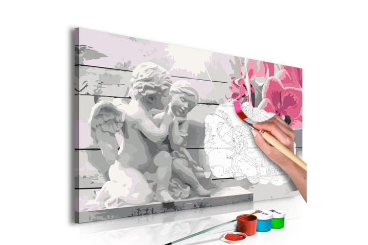 GÖR-DET-SJÄLV Målningar Angels Pink Orchid 60x40 cm