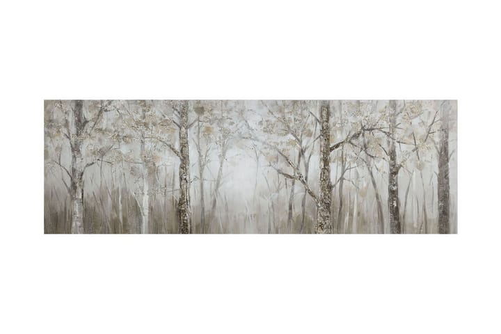 Oljemålning 50x150cm Skog - Inredning & dekor - Tavlor & konst - Oljemålning