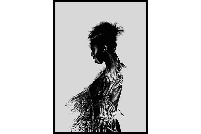 Black Woman Paint - Finns i flera storlekar - Inredning & dekor - Tavlor & konst - Poster & print