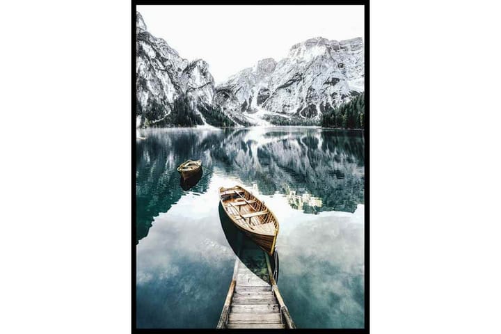 Braies Lake No2 - Finns i flera storlekar - Inredning & dekor - Tavlor & konst - Poster & print