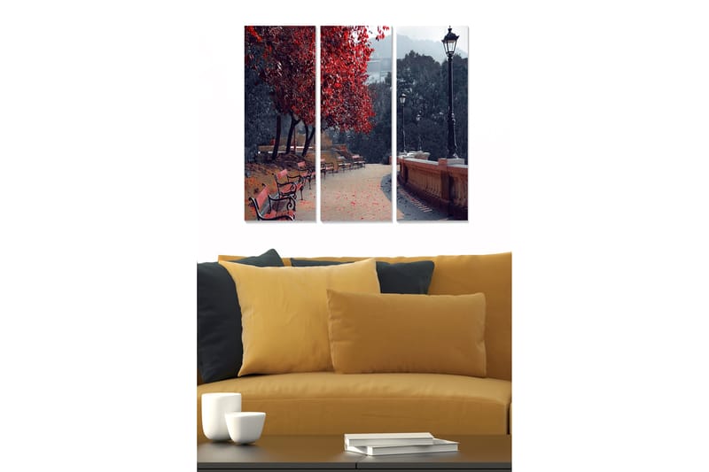 CANVASTAVLA City 3-pack Flerfärgad 20x50 cm - Inredning & dekor - Tavlor & konst - Poster & print