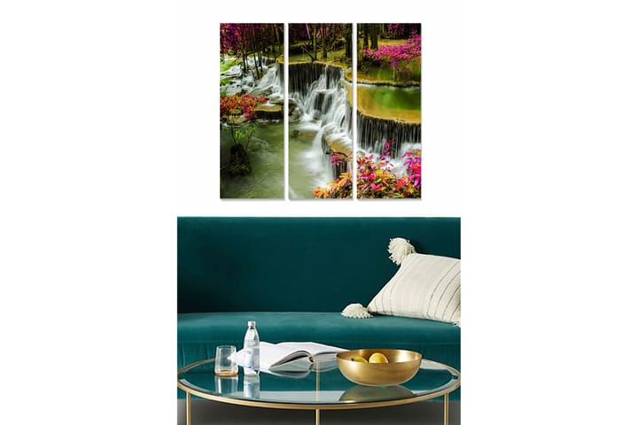 CANVASTAVLA Scenic 3-pack Flerfärgad 20x50 cm - Inredning & dekor - Tavlor & konst - Poster & print