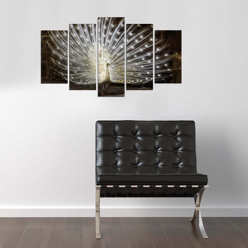 DEKORATIV MDF-MÅLNING 5-Delar 20x60 cm - Inredning & dekor - Tavlor & konst - Poster & print