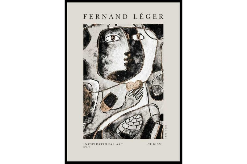 Fernand Leger No4 - Finns i flera storlekar - Inredning & dekor - Tavlor & konst - Poster & print - Grafiska poster