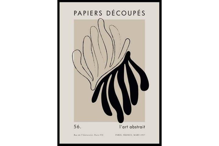 Matisse Cutout Black - Finns i flera storlekar - Inredning & dekor - Tavlor & konst - Poster & print