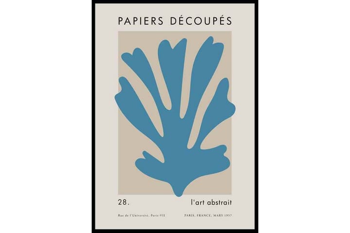 Matisse Cutout Blue - Finns i flera storlekar - Inredning & dekor - Tavlor & konst - Poster & print