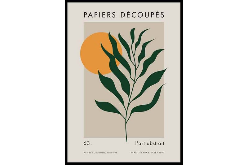 Matisse Cutout Green - Finns i flera storlekar - Inredning & dekor - Tavlor & konst - Poster & print