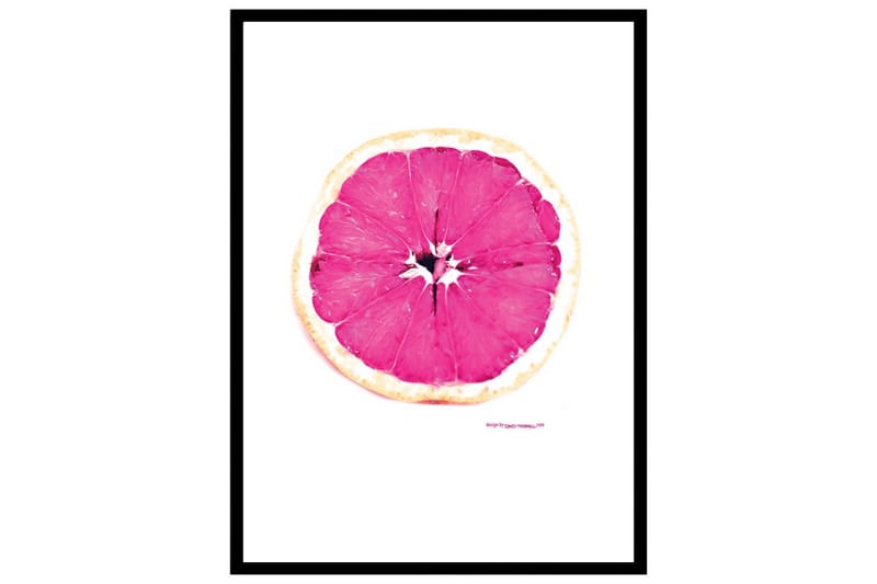 Poster Pink Grape Rosa 70X50