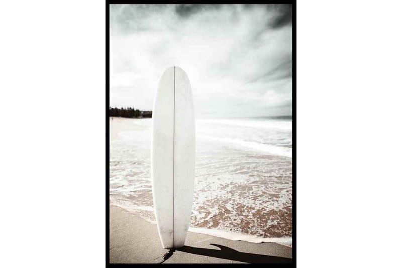 Standing Surfboard