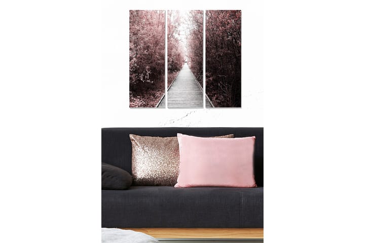Tavla Floral 3-Pack Flerfärgad 20X50 - 20x50 cm - Inredning & dekor - Tavlor & konst - Poster & print