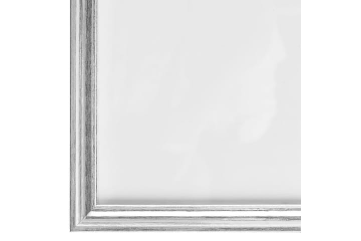 Fotoramar 3 st för vägg eller bord silver 21x29,7 cm - Silver - Inredning & dekor - Väggdekor - Ramar - Fotoram