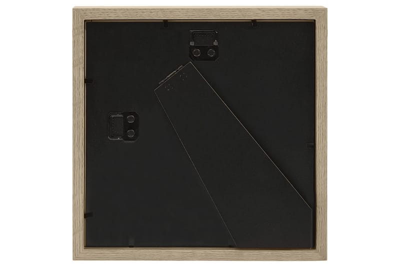 Fotoramar 3D 3 st mörkt trä 23x23 cm för 13x13 cm foto - Brun - Inredning & dekor - Väggdekor - Ramar - Fotoram