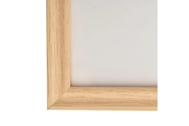 Fotoramar 5 st för vägg eller bord ljus ek 59,4x84 cm - Brun - Inredning & dekor - Väggdekor - Ramar - Fotoram