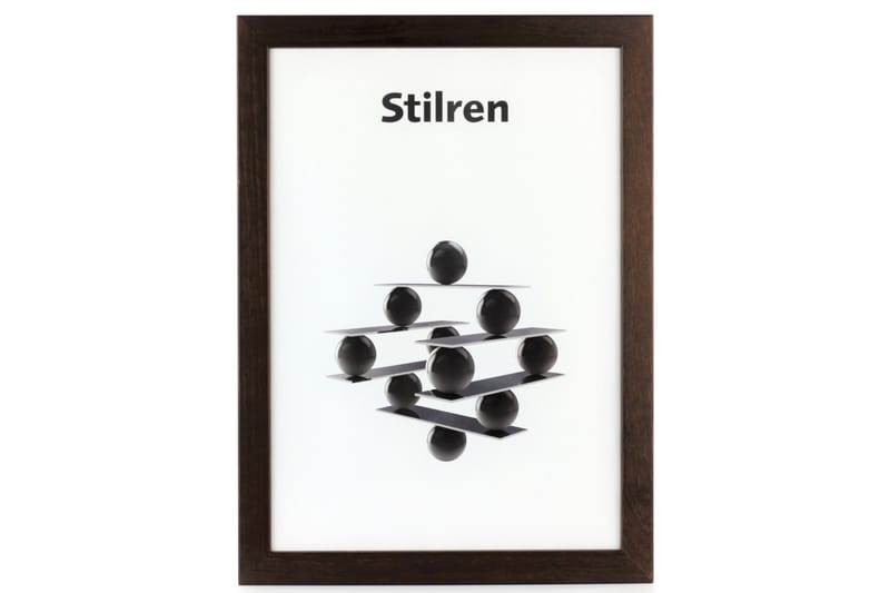 STILREN Fotoram 50x50 cm Plexiglas Valnöt - Inredning & dekor - Väggdekor - Ramar - Fotoram